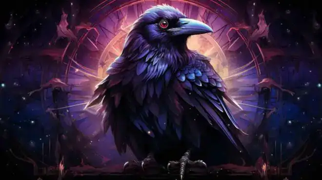 Black and White Crow Spiritual Meaning