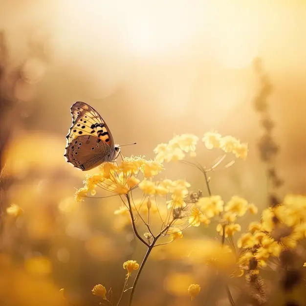 What Does It Mean When a Black and Yellow Butterfly Stays Near You?