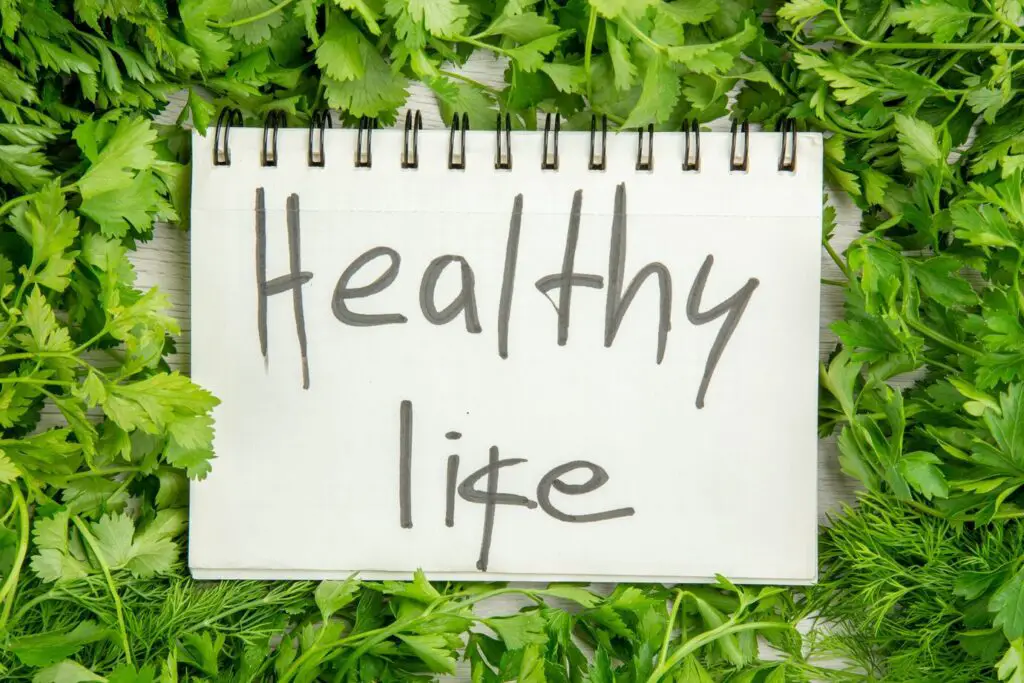 Green Leafy Vegetables In A Dream: Healthy Life