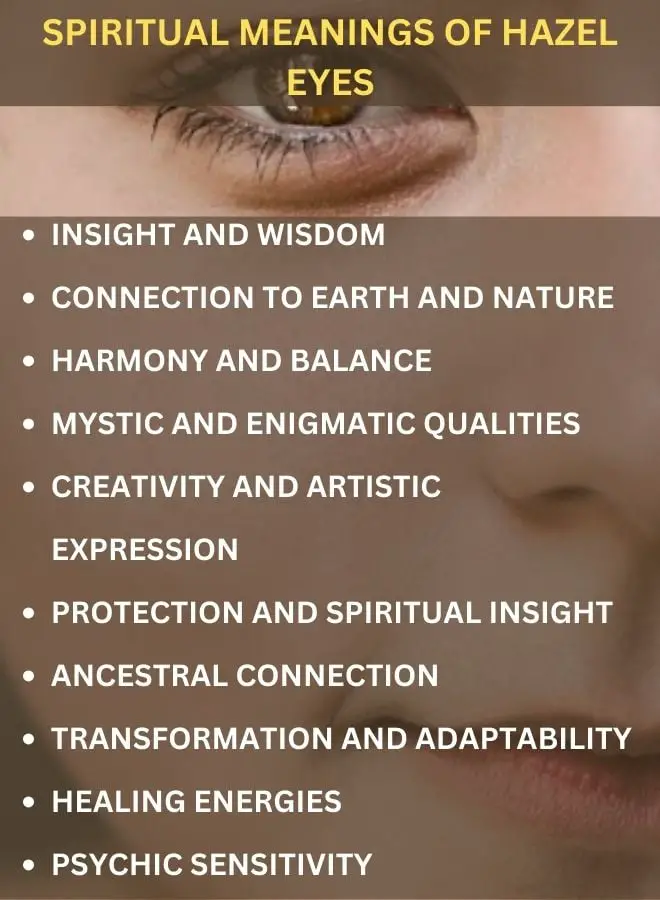 Spiritual Meaning Of Hazel Eyes   Spirituality Vision