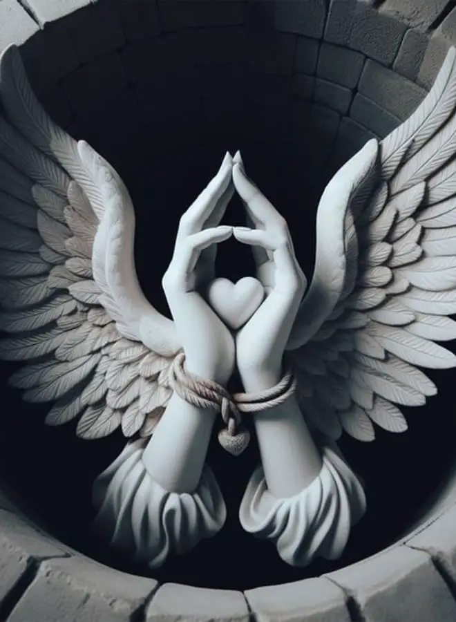 Biblical and Hinduism Meanings of Heart with Wings